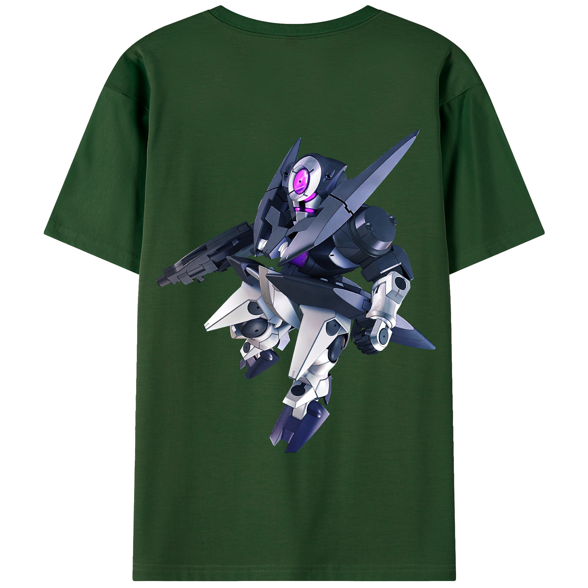 （画像用） 機動戦士ガンダム Mobile Suit Gundam 綿100％半袖Tシャツ（背面プリント）